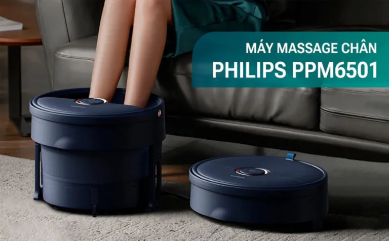 Bồn ngâm chân Massage PHILIPS PPM6501 gấp gọn | AKIA
