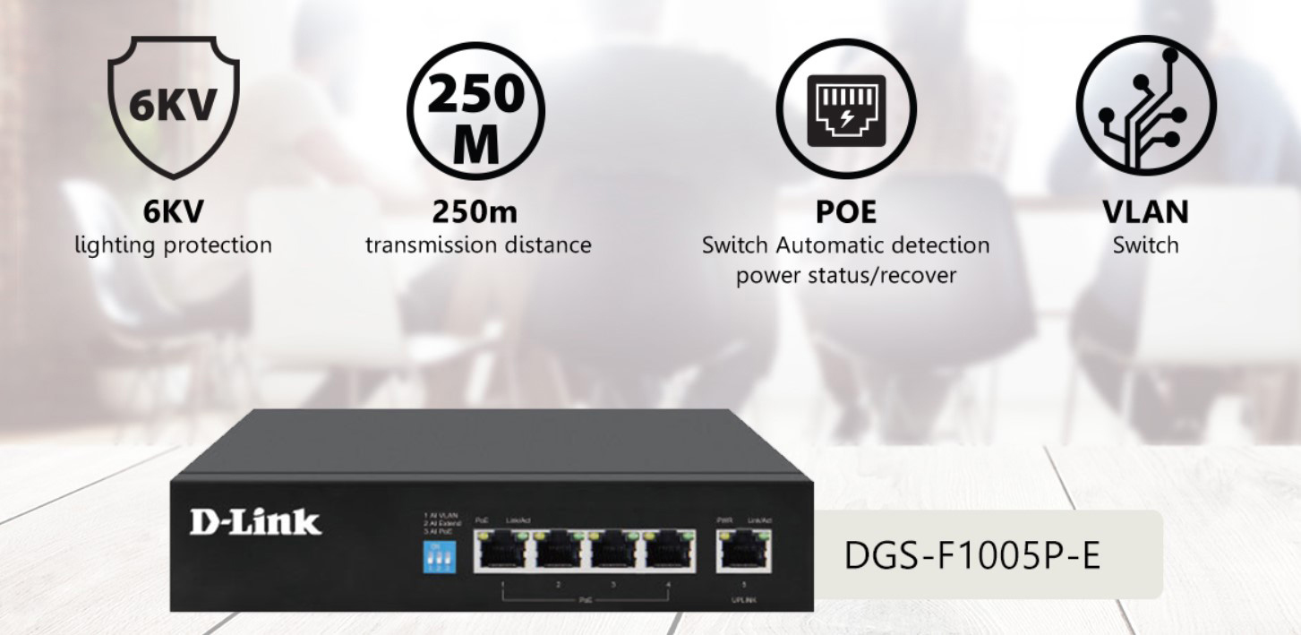 Switch Poe D-Link Dgs-F1005P-E - Giải Pháp Mạng Cho Doanh Nghiệp Và Hộ Gia Đình 7 Switch Poe D-Link Dgs-F1005P-E-1
