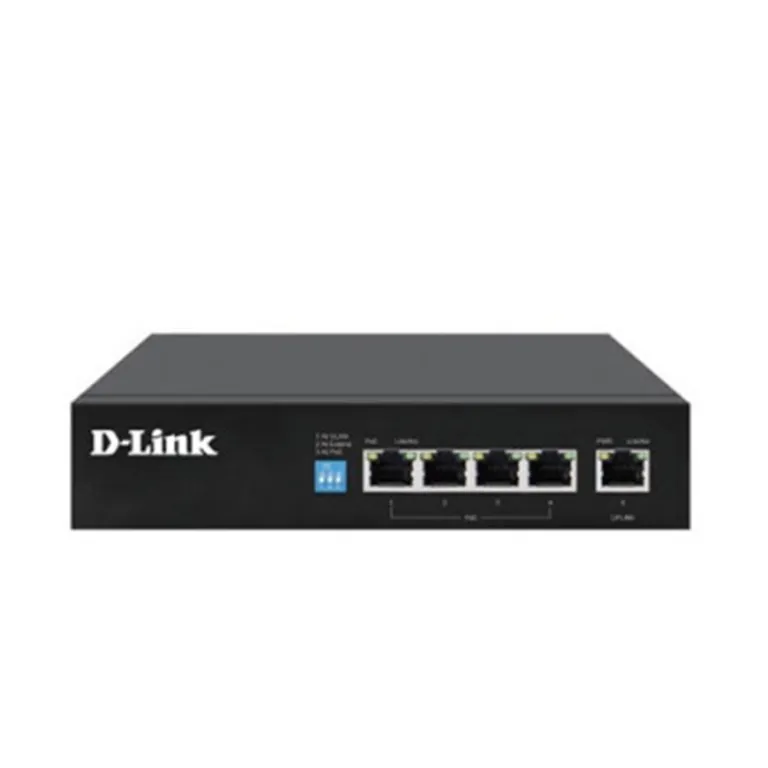 Switch PoE D-Link DGS-F1005P-E