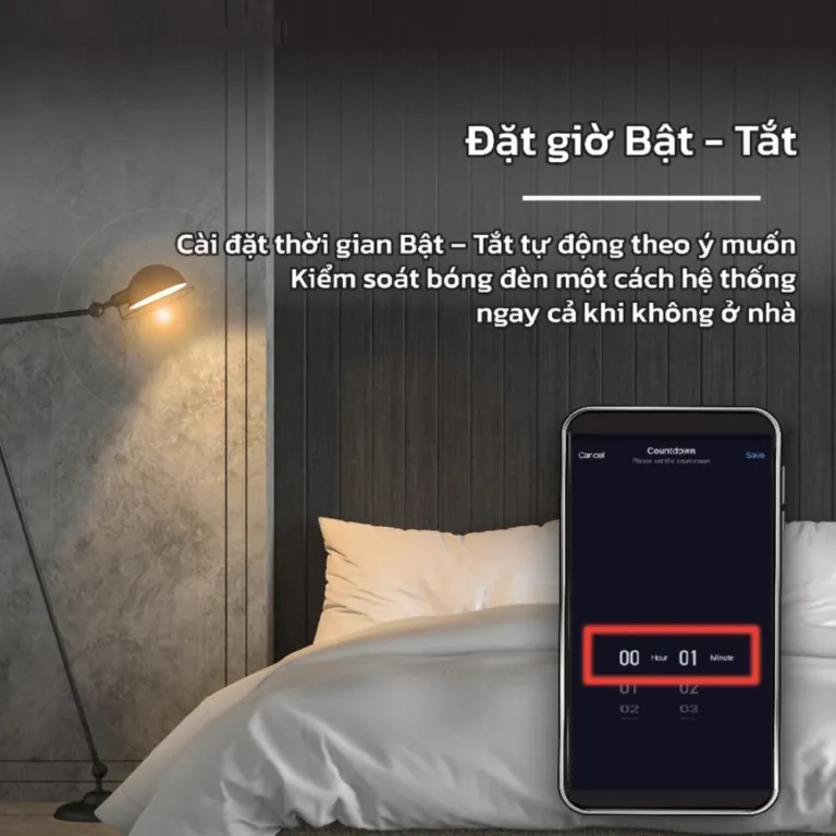 Bóng Đèn Thông Minh T3 Smart Bulb Bluetooth, E27 9W