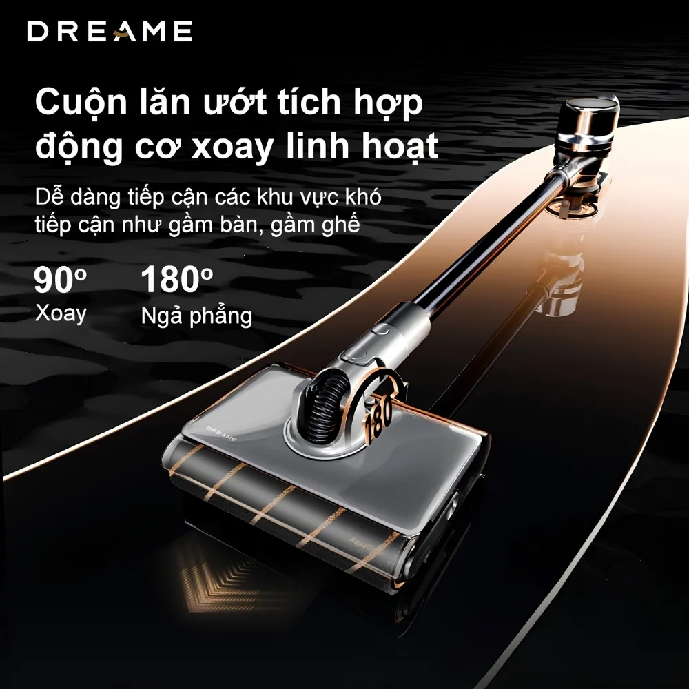 Máy Hút Bụi Dreame V18S Aqua – Lau Sàn Đa Năng 2 Trong 1 – Lực Hút Mạnh Mẽ 11 Máy Hút Bụi Dreame V18S Aqua – Lau Sàn Đa Năng 2 Trong 1 – Lực Hút Mạnh Mẽ - Akia Smart Home