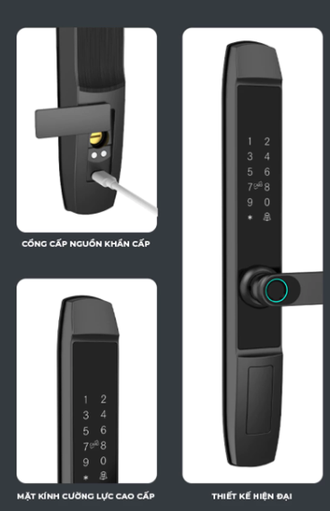 Khóa Vân Tay Akia Xiaomi D1 Pro - Bảo Mật Tối Ưu Với Xiaomi Home 13 Khóa Vân Tay Akia D1 Pro