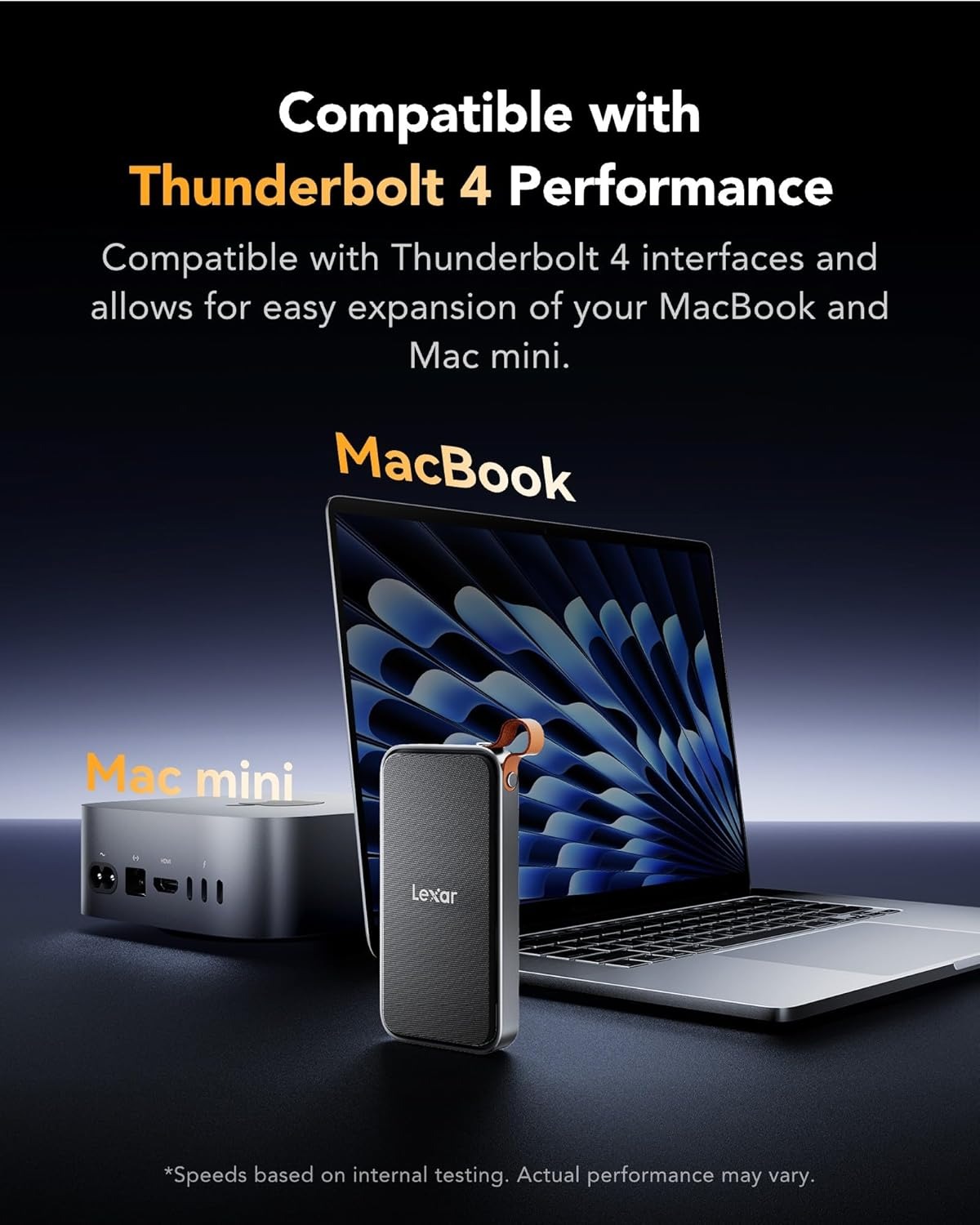 Box Ssd Lexar E750 M.2 Nvme 40Gbps - Tốc Độ 3800Mb/S, Usb4, Thunderbolt 4 9 Box Ssd Lexar E750