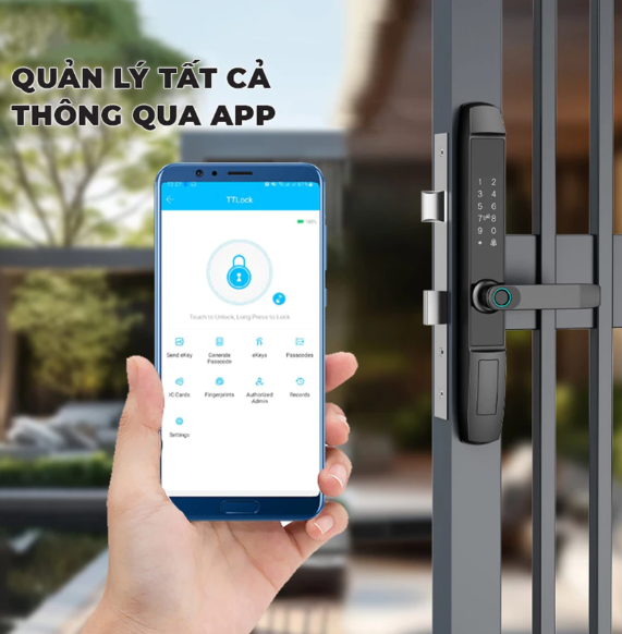 Khóa Vân Tay Akia Xiaomi D1 Pro - Bảo Mật Tối Ưu Với Xiaomi Home 11 Khóa Vân Tay Akia Xiaomi D1 Pro