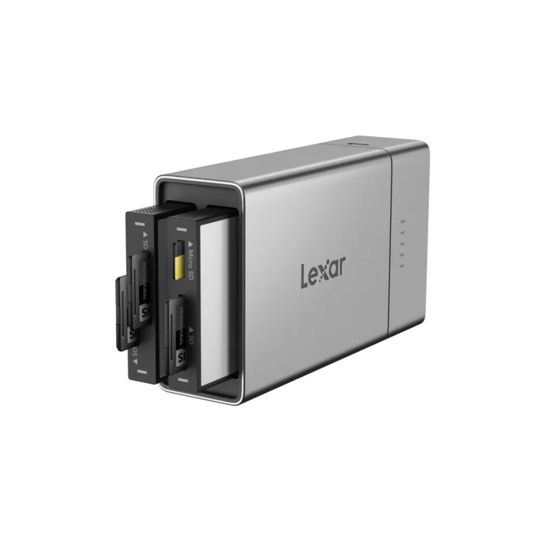 Đầu đọc thẻ nhớ Lexar Professional Workflow Go – Docking Station với Pin 5000mAh – Hỗ trợ SD – microSD – CFexpress | AKIA