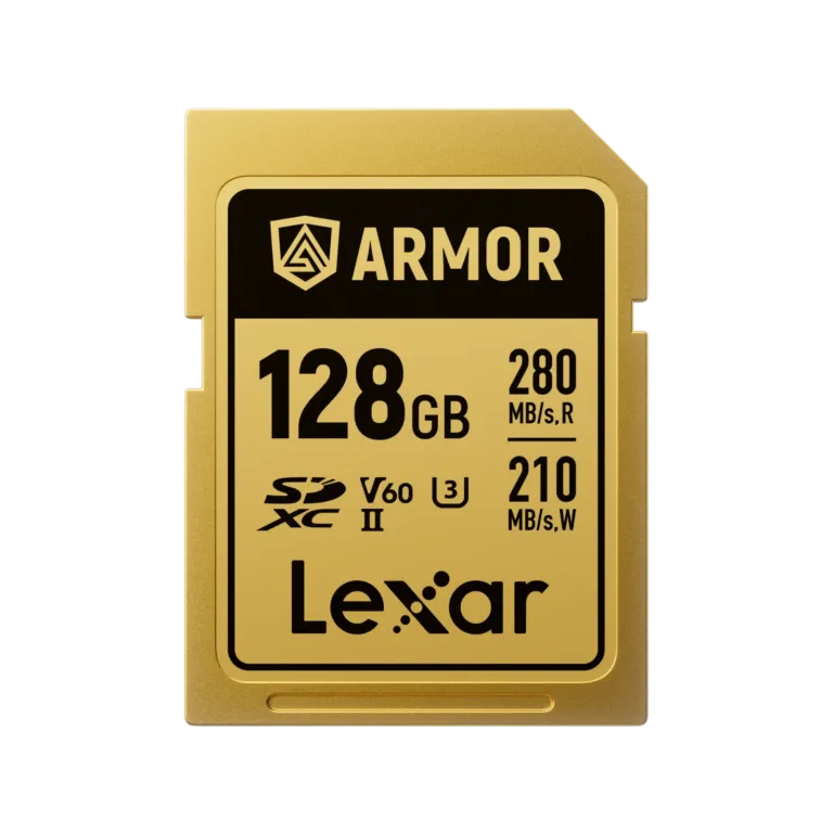 Thẻ Nhớ Lexar ARMOR GOLD SDXC UHS – II 128GB – Chống Nước – Chống Sốc | AKIA