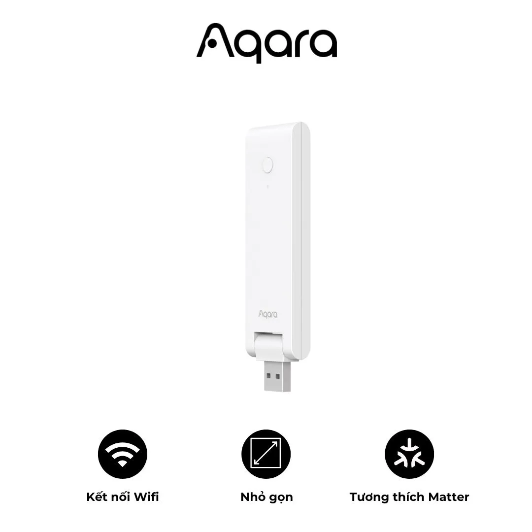 Điều Khiển Trung Tâm Aqara M100 – Kết Nối Zigbee & Matter – Tương Thích HomeKit | AKIA