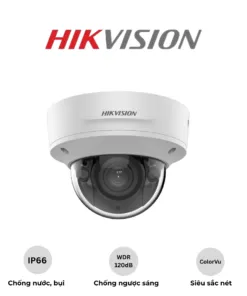 Akia Smart Home - Cung Cấp Thiết Bị Nhà Thông Minh Hàng Đầu Vn 107 Camera Ip Dome 4Mp Hikvision Ds-2Cd2743G2-Lizs2U - Hình Ảnh Sắc Nét 4Mp, Giám Sát Thông Minh