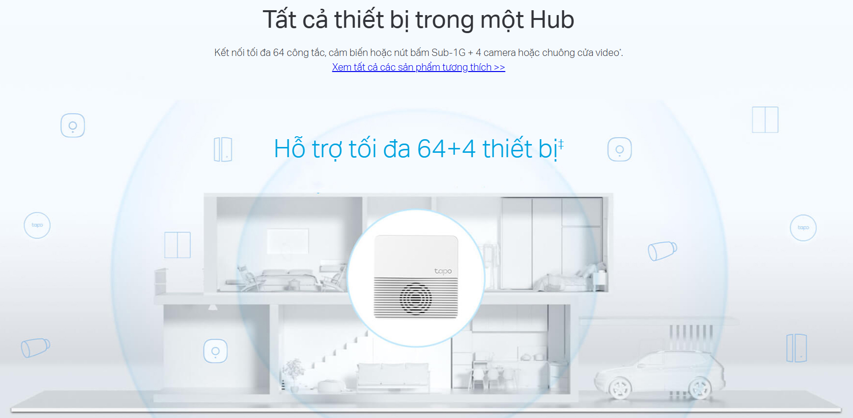 Bộ Điều Khiển Thông Minh Tapo Hub H200 9 Bộ Điều Khiển Thông Minh Thông Minh Tapo Hub H200