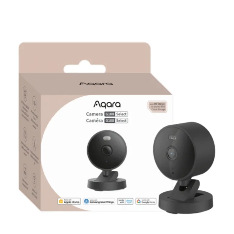 Aqara G100 2K – Camera Thông Minh Trong/Ngoài Trời – IP65 – Góc 140° – Night Vision (IR + Full Màu) – Lưu trữ MicroSD & NAS – Tương Thích HomeKit/Goog - AKIA Smart Home