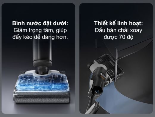 Máy Hút Bụi Lau Nhà Roborock F25 17 Máy Hút Bụi Lau Nhà Roborock F25