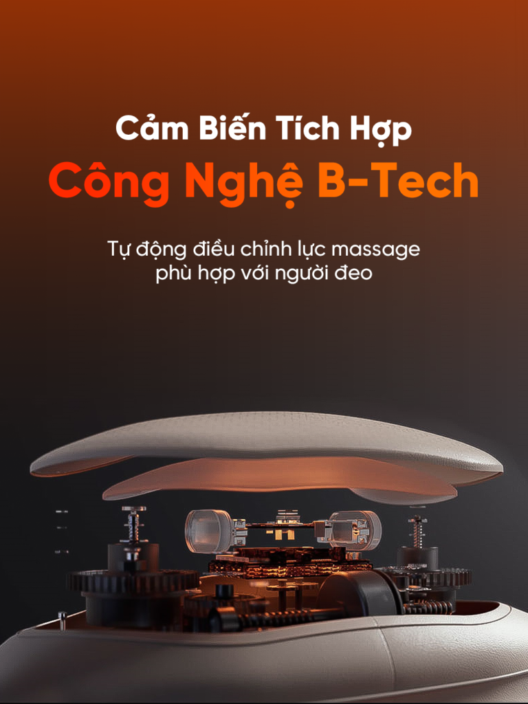 Breo N6 Mini – Máy Massage Cổ Vai Gáy 6 Chế Độ – Nhiệt Carbon 40‑45°C – Pin 2500mAh / 90 phút – Trọng Lượng 1,25kg | AKIA