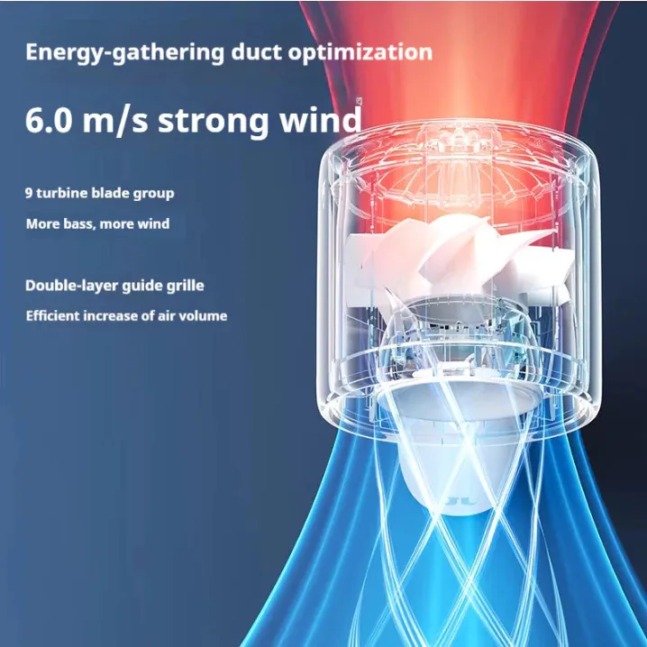 Quạt Cầm Tay Jisulife Life10S Pin 5000mAh