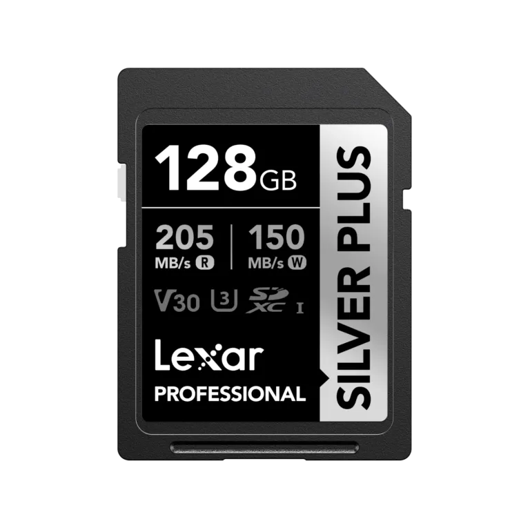 Thẻ nhớ SDXC Lexar Professional Silver Plus UHS-I U3, Tốc độ 205MB/s | AKIA