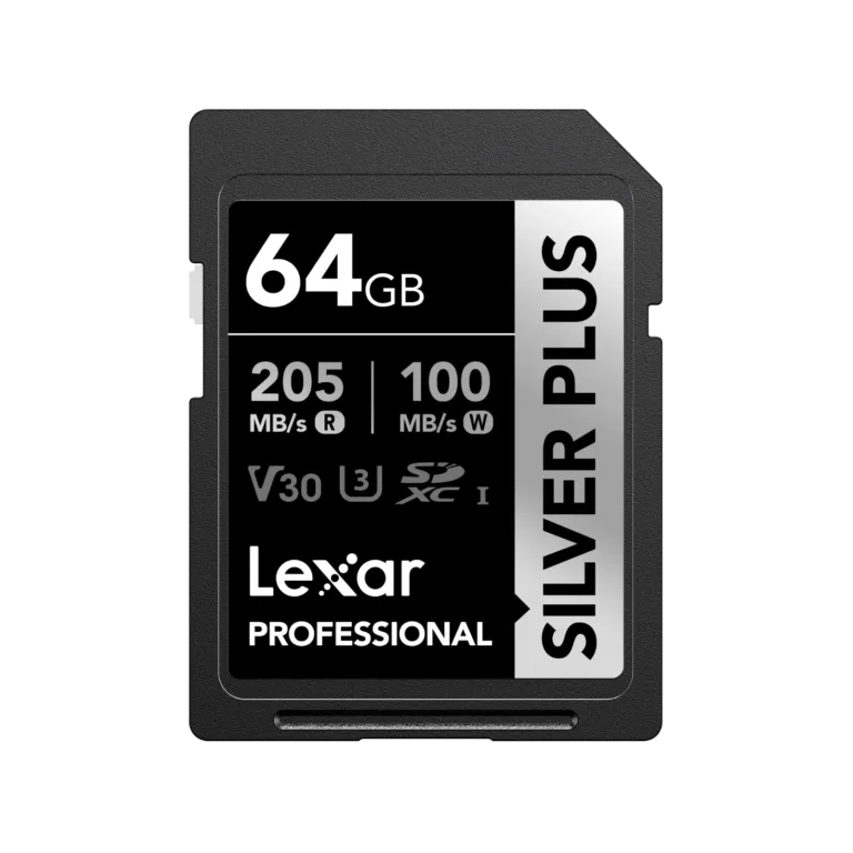 Thẻ nhớ SDXC Lexar Professional Silver Plus UHS-I U3, Tốc độ 205MB/s | AKIA