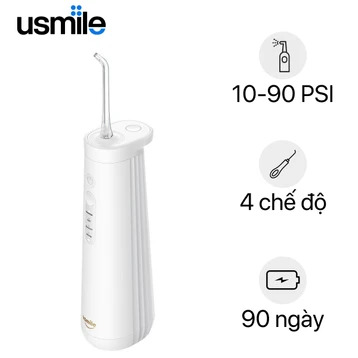 Máy Tăm Nước Sóng Siêu Âm Usmile Cy0 Trắng 9 Máy Tăm Nước Sóng Siêu Âm Usmile Cy0 - Trắng