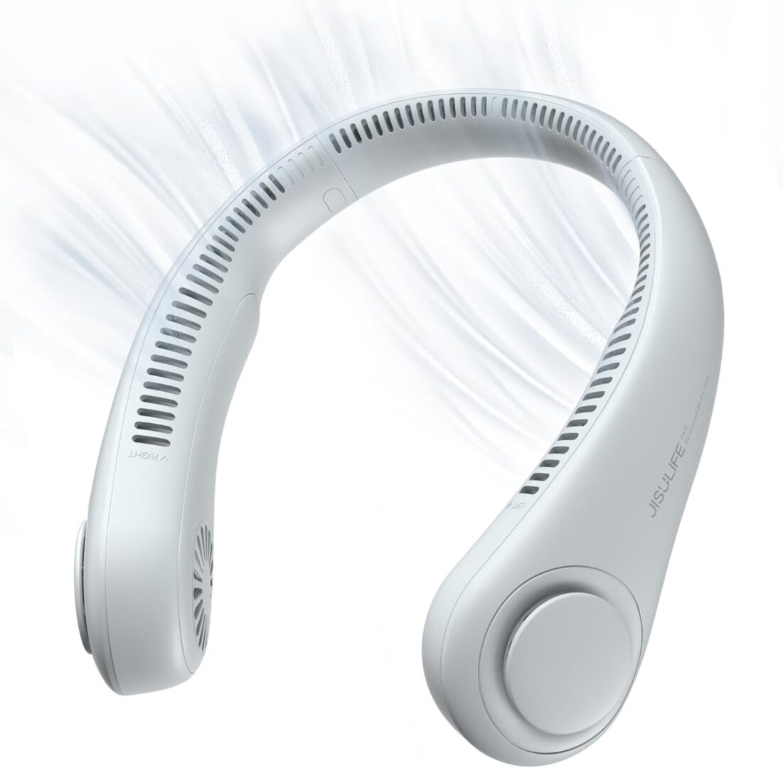 Quạt Đeo Cổ Mini Không Cánh Jisulife Neck Fan Life3 Fa14 - Pin 16 Giờ, Gió Mát 360°, An Toàn Tuyệt Đối 25 Quạt Đeo Cổ Mini Không Cánh Jisulife Neck Fan Life3 Fa14 Pin 16 Giờ