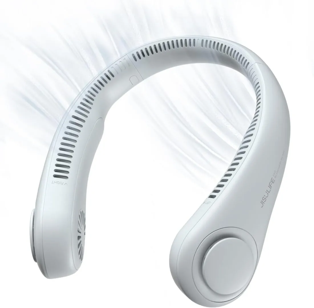 Quạt đeo cổ mini không cánh Jisulife NECK FAN LIFE3 FA14 pin 16 giờ