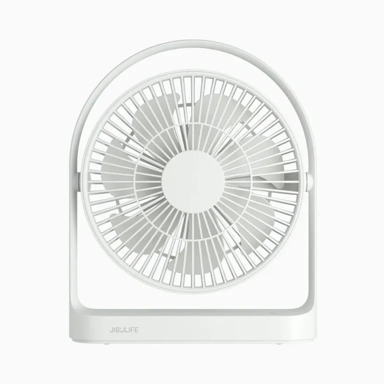 Quạt tích điện để bàn JISULIFE FA19 Xoay 330 Độ, pin 15 giờ