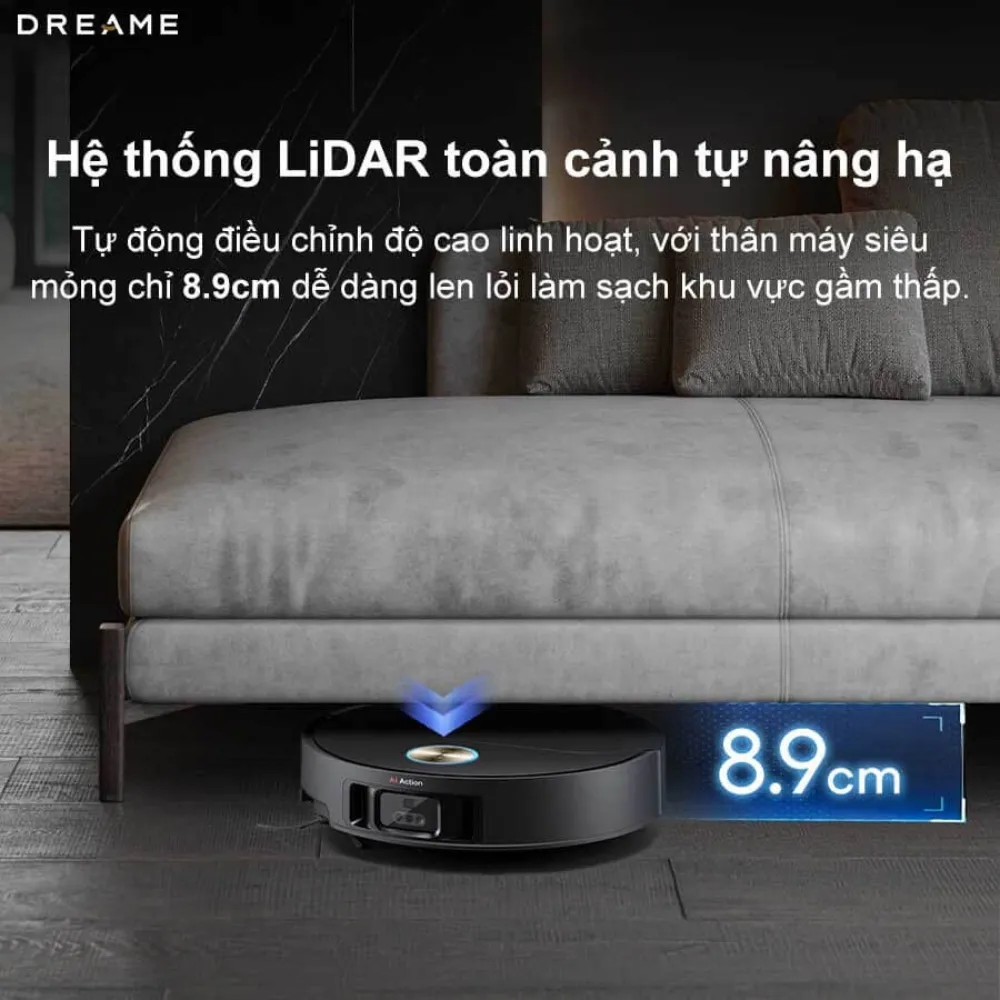 Robot Hút Bụi Lau Nhà Dreame X50 Ultra 35 Robot Hút Bụi Lau Nhà Dreame X50 Ultra - Akia Smart Home