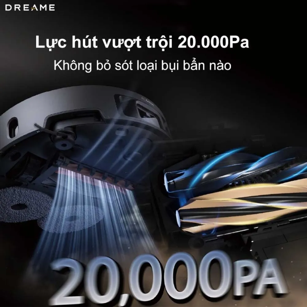 Robot Hút Bụi Lau Nhà Dreame X50 Ultra 37 Robot Hút Bụi Lau Nhà Dreame X50 Ultra - Akia Smart Home
