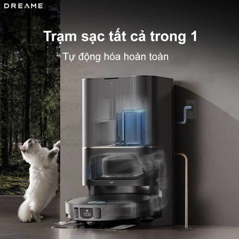 Robot Hút Bụi Lau Nhà Dreame X50 Ultra 39 Robot Hút Bụi Lau Nhà Dreame X50 Ultra - Akia Smart Home