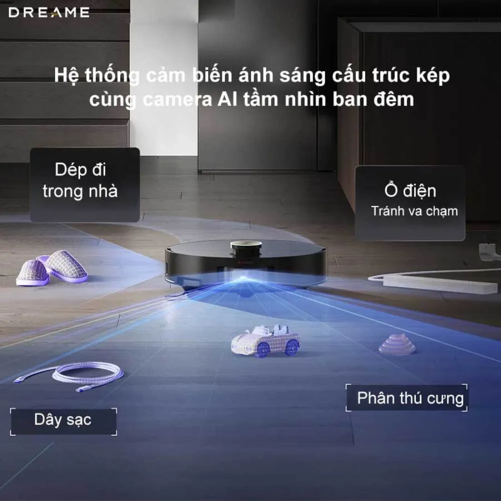 Robot Hút Bụi Lau Nhà Dreame X50 Ultra 41 Robot Hút Bụi Lau Nhà Dreame X50 Ultra - Akia Smart Home
