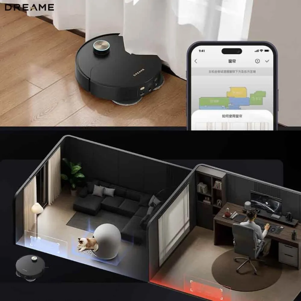 Robot Hút Bụi Lau Nhà Dreame X50 Ultra 43 Robot Hút Bụi Lau Nhà Dreame X50 Ultra - Akia Smart Home