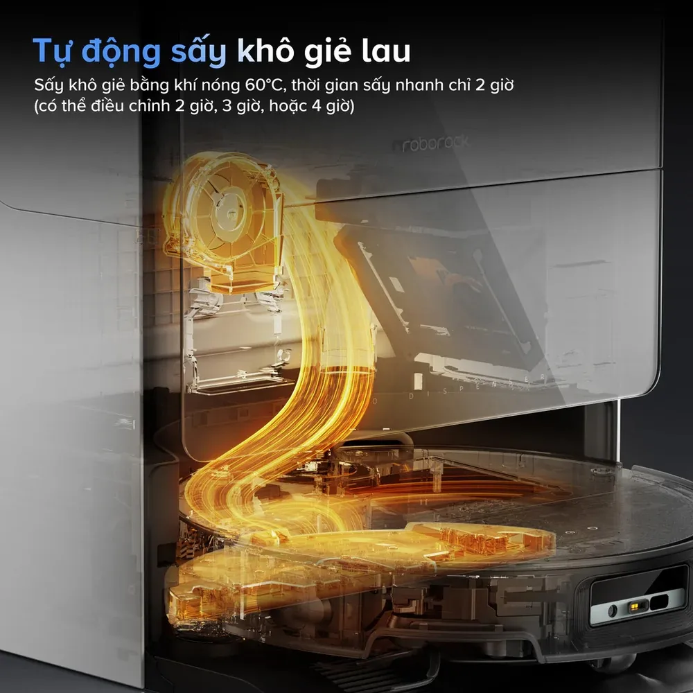 Robot Hút Bụi Lau Nhà Roborock Saros 10 29 Robot Hút Bụi Lau Nhà Roborock Saros 10 - Akia Smart Home