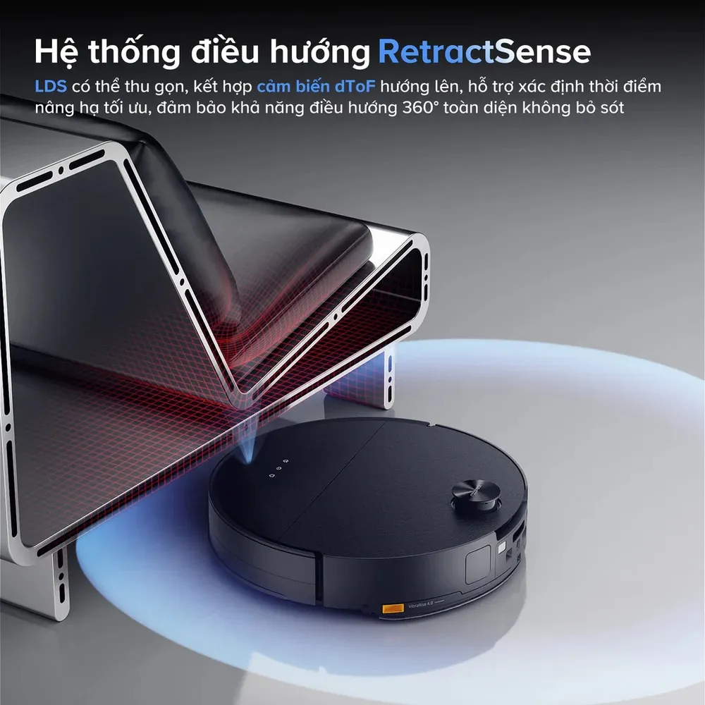 Robot Hút Bụi Lau Nhà Roborock Saros 10 20 Robot Hút Bụi Lau Nhà Roborock Saros 10 - Akia Smart Home