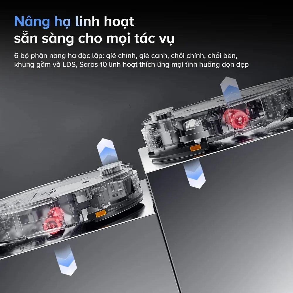 Robot Hút Bụi Lau Nhà Roborock Saros 10 26 Robot Hút Bụi Lau Nhà Roborock Saros 10 - Akia Smart Home