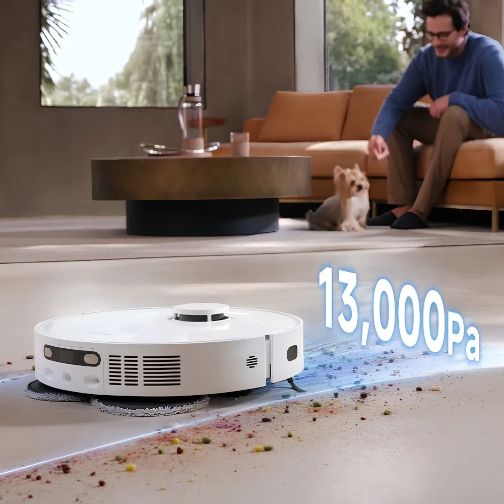 Robot Hút Bụi Lau Sàn Dreame D20 Ultra 21 Robot Lau Sàn Dreame D20 Ultra – Lực Hút 13000Pa – Công Nghệ Điều Hướng Thông Minh - Akia Smart Home