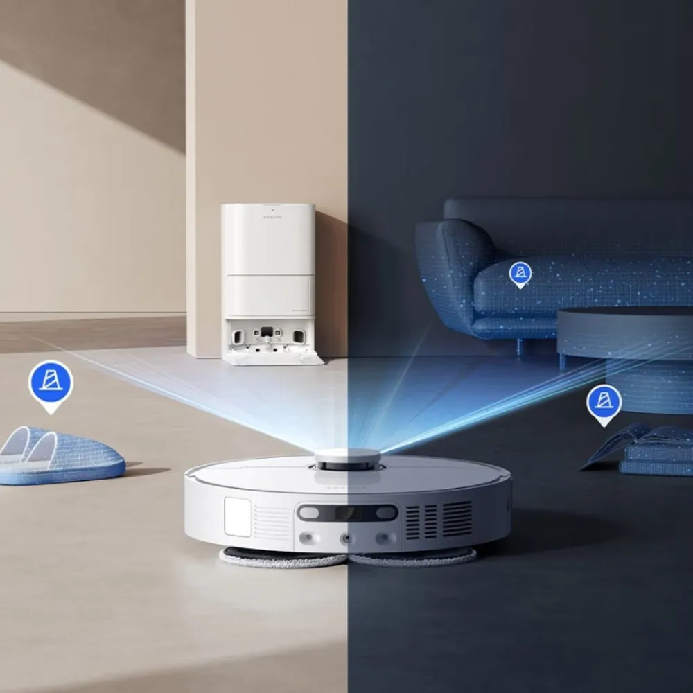 Robot Hút Bụi Lau Sàn Dreame D20 Ultra 26 Robot Lau Sàn Dreame D20 Ultra – Lực Hút 13000Pa – Công Nghệ Điều Hướng Thông Minh - Akia Smart Home