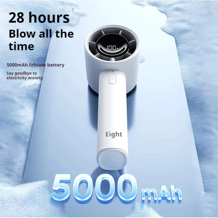 Quạt Cầm Tay Jisulife Life10S - Pin 5000Mah, 5 Cấp Độ Gió 30 Quạt Cầm Tay Jisulife Life10S Pin 5000Mah