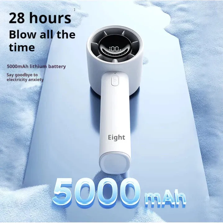 Quạt Cầm Tay Jisulife Life10S Pin 5000mAh