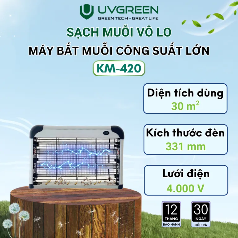Máy bắt muỗi UVGREEN KM430
