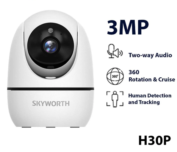Camera Wifi Ai Skyworth H30P 3Mp Wifi 6 - Lc2405 2 Skyworth H30P