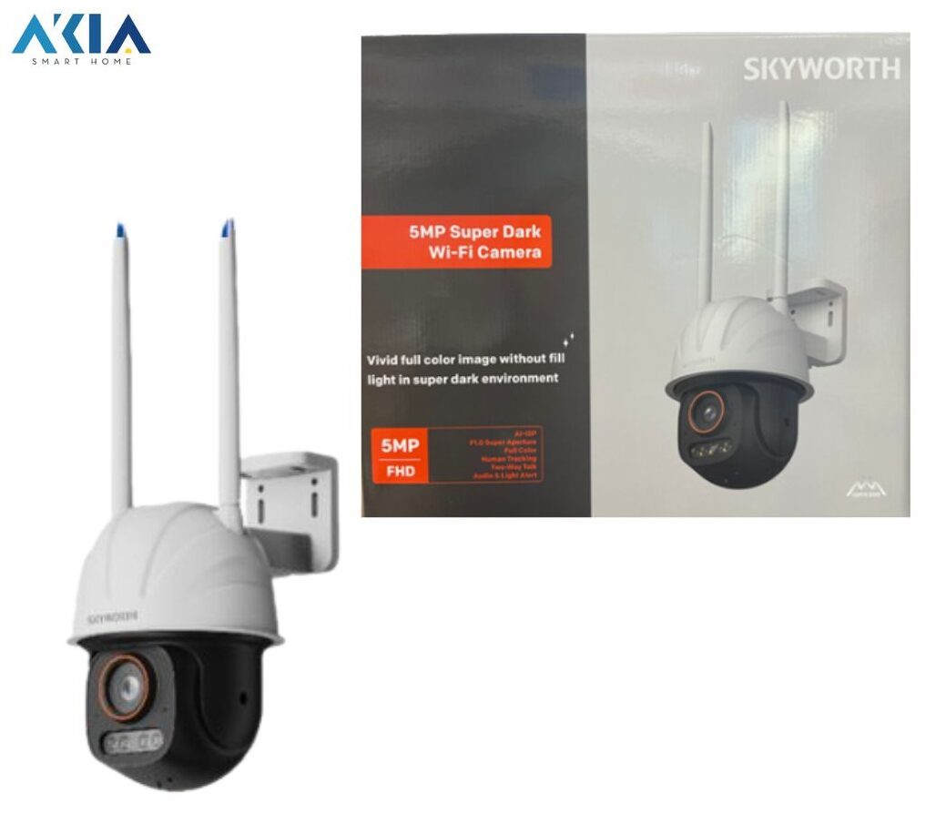 Camera Wifi 5Mp Skyworth Skh-I65B4S-4Cwt 2 Camera Wifi 5Mp Skyworth