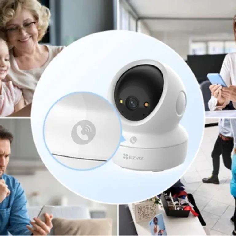 Camera Wi‑Fi Trong Nhà EZVIZ H6C G1  – 4K Ultra HD (8 MP) | AKIA