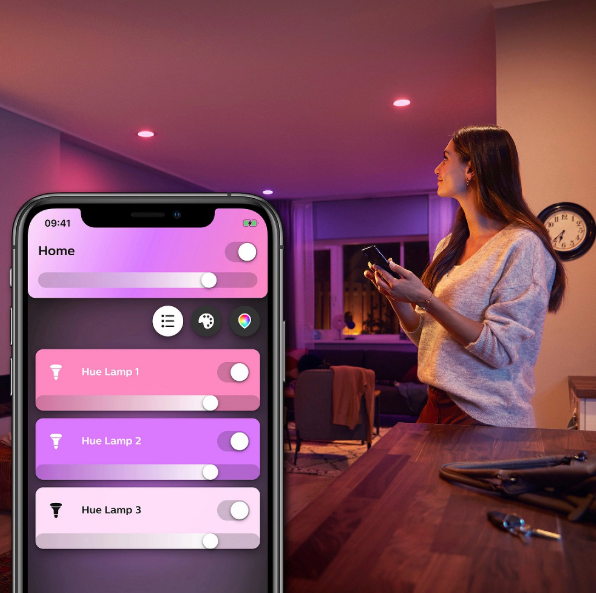 Đèn Âm Trần Philips Hue Slim Downlight 12 Philips Hue Slim