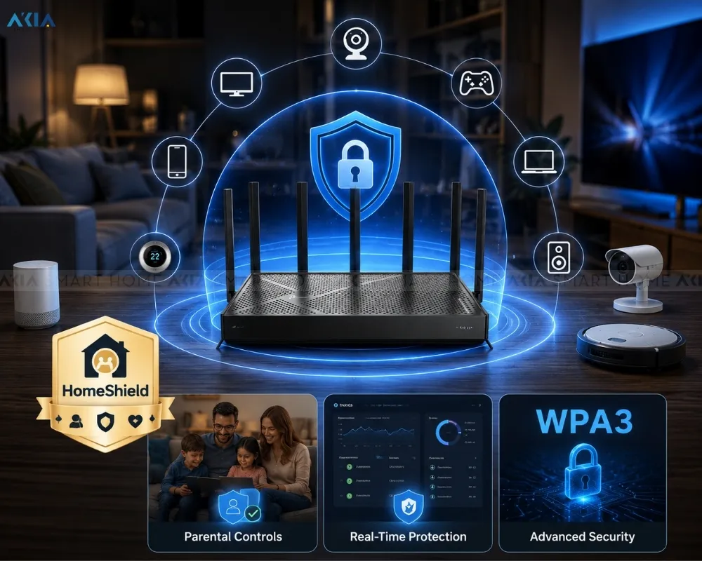 Router Wifi 7 Tp-Link Archer Be400 Be6500 Băng Tần Kép 17 Router Wifi 7 Tp-Link Archer Be400 Be6500 Băng Tần Kép - Akia Smart Home
