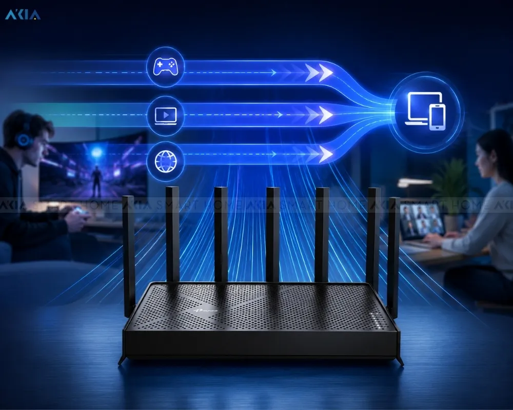 Router Wifi 7 Tp-Link Archer Be400 Be6500 Băng Tần Kép 13 Router Wifi 7 Tp-Link Archer Be400 Be6500 Băng Tần Kép - Akia Smart Home
