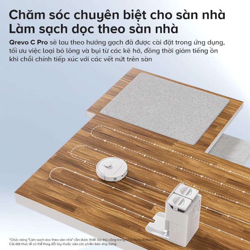 Robot Hút Bụi Lau Nhà Roborock Qrevo C Pro 74 Qrevo C Pro