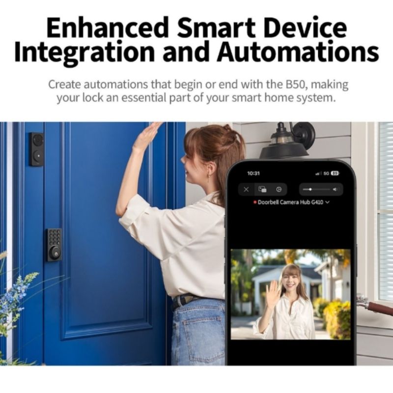 Khóa Cửa Thông Minh Aqara Smart Lock B50 12 Khóa Cửa Thông Minh Aqara Smart Lock B50