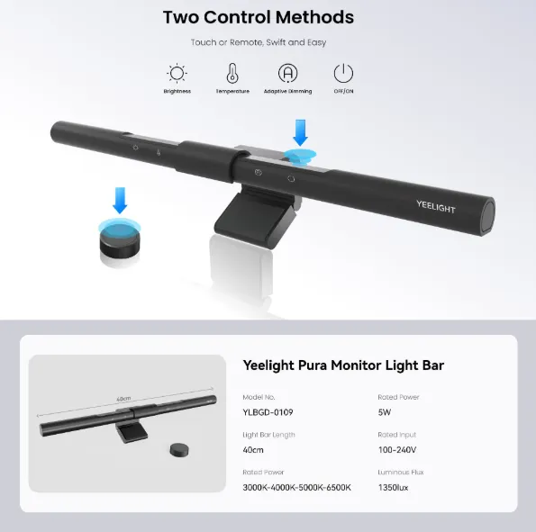 Đèn treo màn hình Yeelight Pura Lite YLBGD-0111 | AKIA
