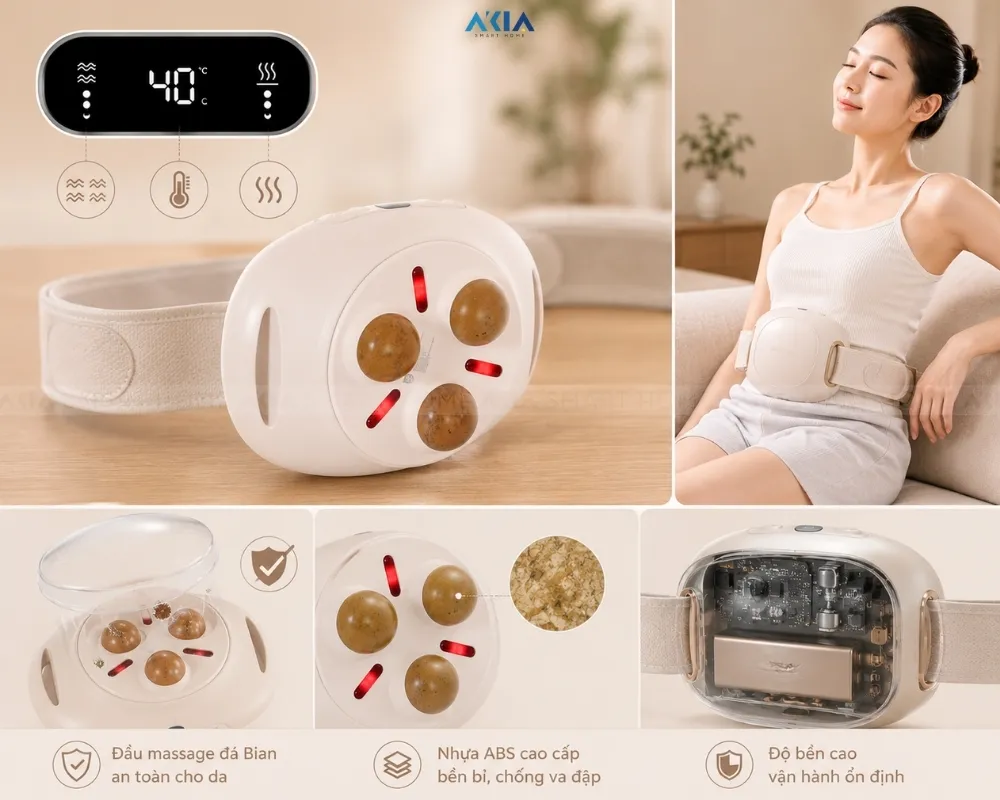 Máy Massage Lưng Philips Ppm4371 – 3 Cấp Độ Massage – Chườm Ấm 38 – 42 °C 9 Máy Massage Lưng Philips Ppm4371 – 3 Cấp Độ Massage – Chườm Ấm 38 – 42 °C - Akia Smart Home