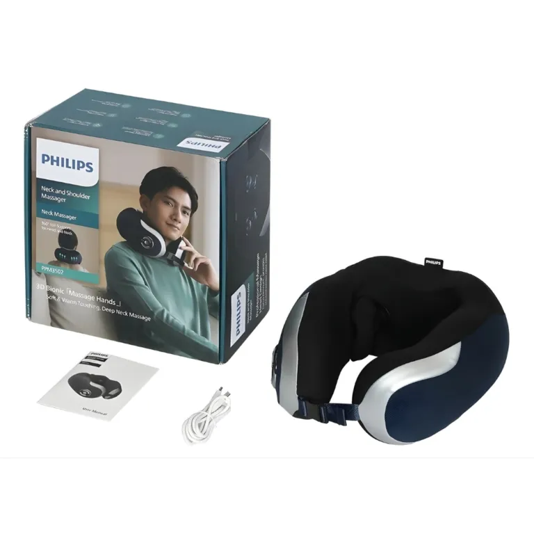 Máy Massage Cổ Philips PPM3502 – 4 Đầu Massage Xoay Hai Chiều | AKIA