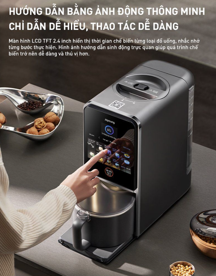 Máy Sữa Hạt Làm Sạch Tự Động Joyoung Jscb - K7 Pro 14 Máy Sữa Hạt Làm Sạch Tự Động Joyoung K7 Pro