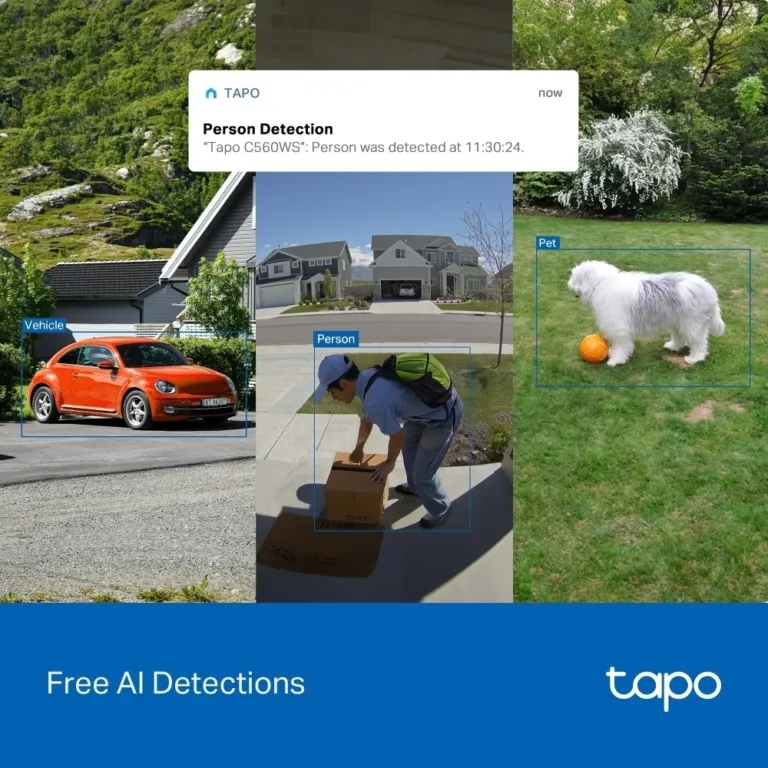 Camera Ngoài Trời Tapo C560WS – 4K Hình Ảnh Sắc Nét – Nhận Diện AI - AKIA Smart Home