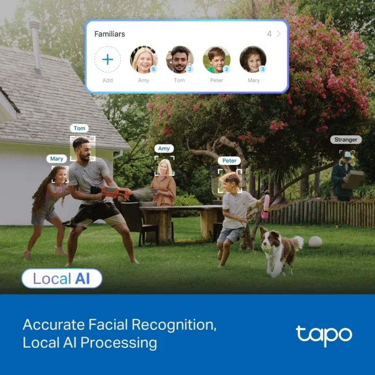 Camera Ngoài Trời Tapo C560WS – 4K Hình Ảnh Sắc Nét – Nhận Diện AI - AKIA Smart Home